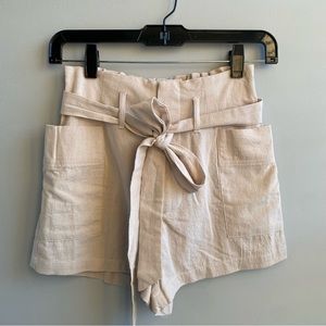 Pacsun ‘L.A. Hearts’ Cream Shorts